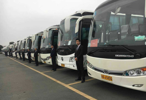 重慶租22-55座大巴車價格多少